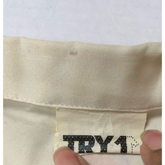 Vintage 1960's Hand Painted Blouse - Picture 7 of 9